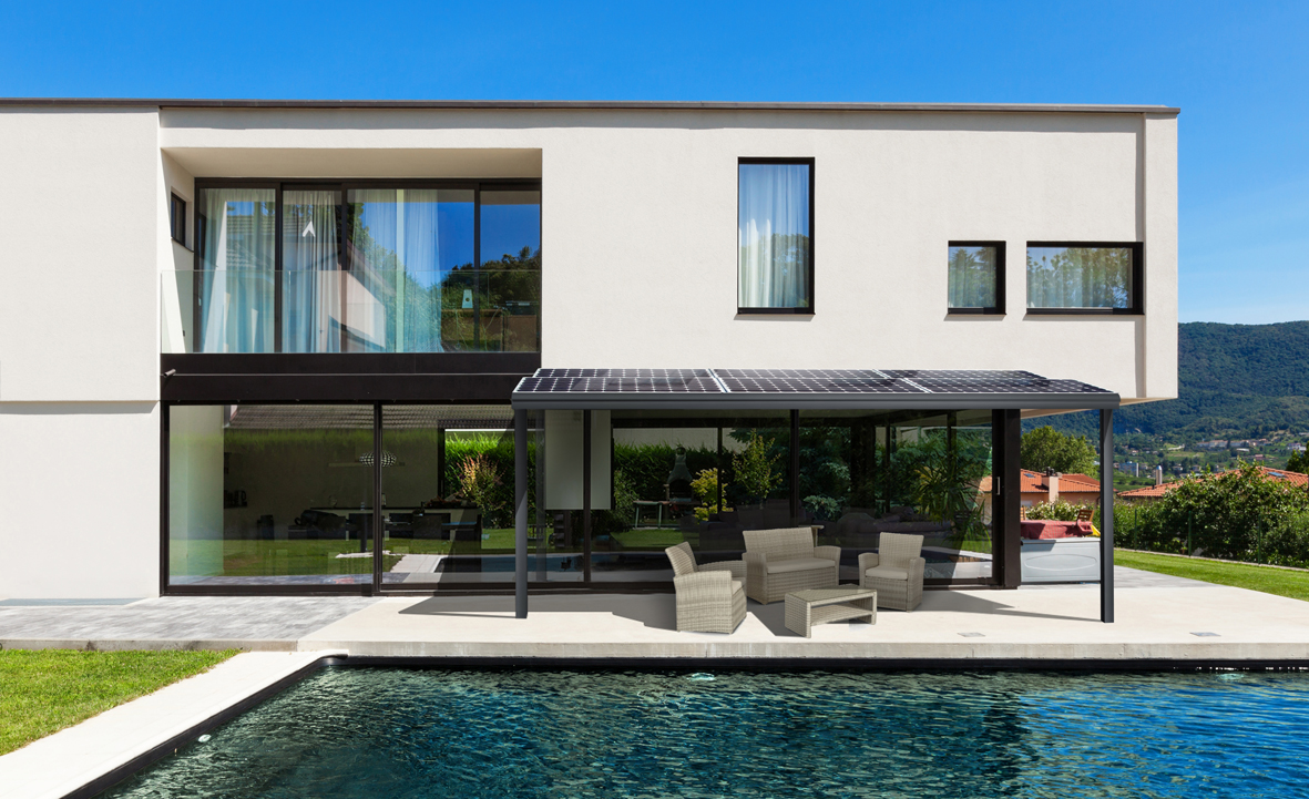 Avec pergola